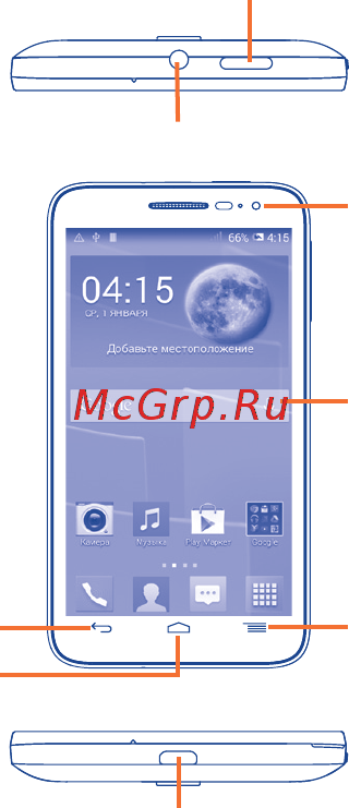 Alcatel OneTouch POP D5 5038D Fashion Blue [3/44] Ваш телефон
