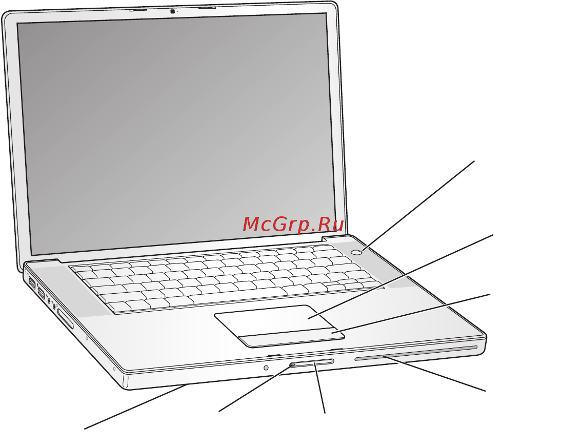 Apple MacBookPro 15\'\' MB133RS/A [20/78] Основные характеристики macbook pro