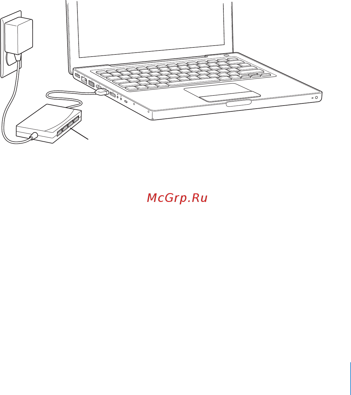 Apple MacBook 13.3\'\' MB404RS/A [57/140] Подключение устройств firewire