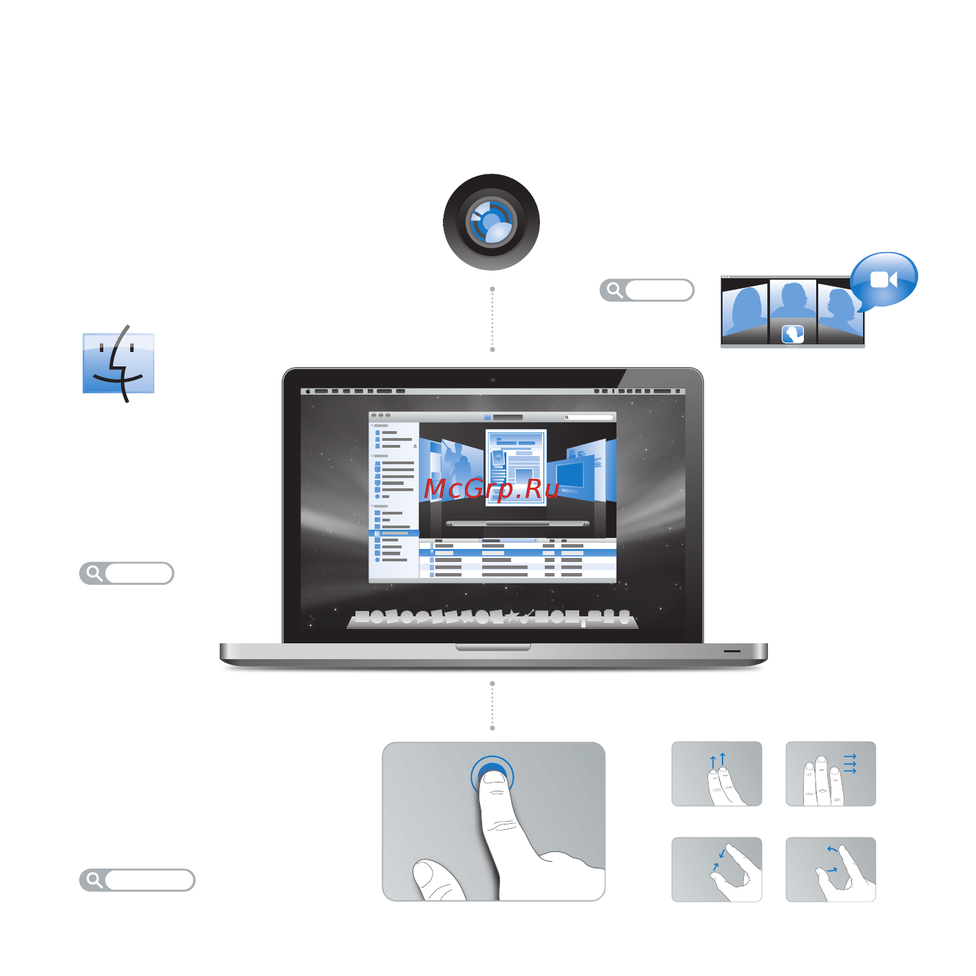 Apple MacBook MB991RS/A/UZRS13-02/T [2/82] Знакомьтесь ваш новый macbook pro