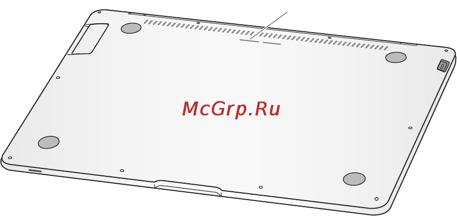 Apple MacBook AIR MC234RS/A [62/77] Где находится серийный номер компьютера