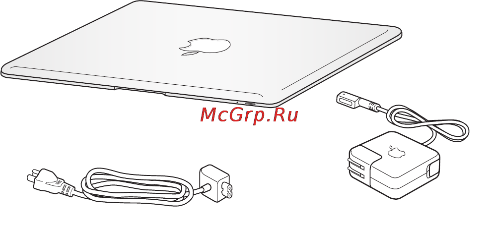 Apple MacBook AIR MC234RS/A [9/77] Комплект поставки