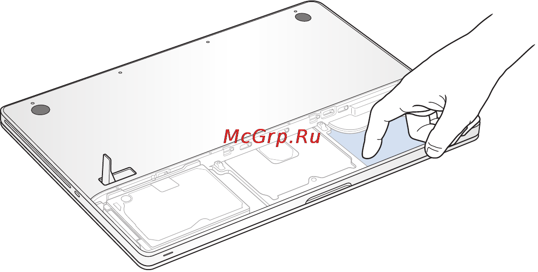 Apple MB471RS/A [40/88] Замена жесткого диска