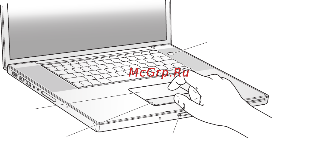Apple MB766RS/A [12/80] Шаг 3 нажмите кнопку питания чтобы включить macbook pro