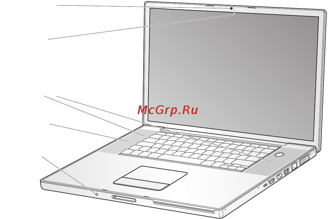 Apple MB766RS/A [22/80] Дополнительные функции macbook pro