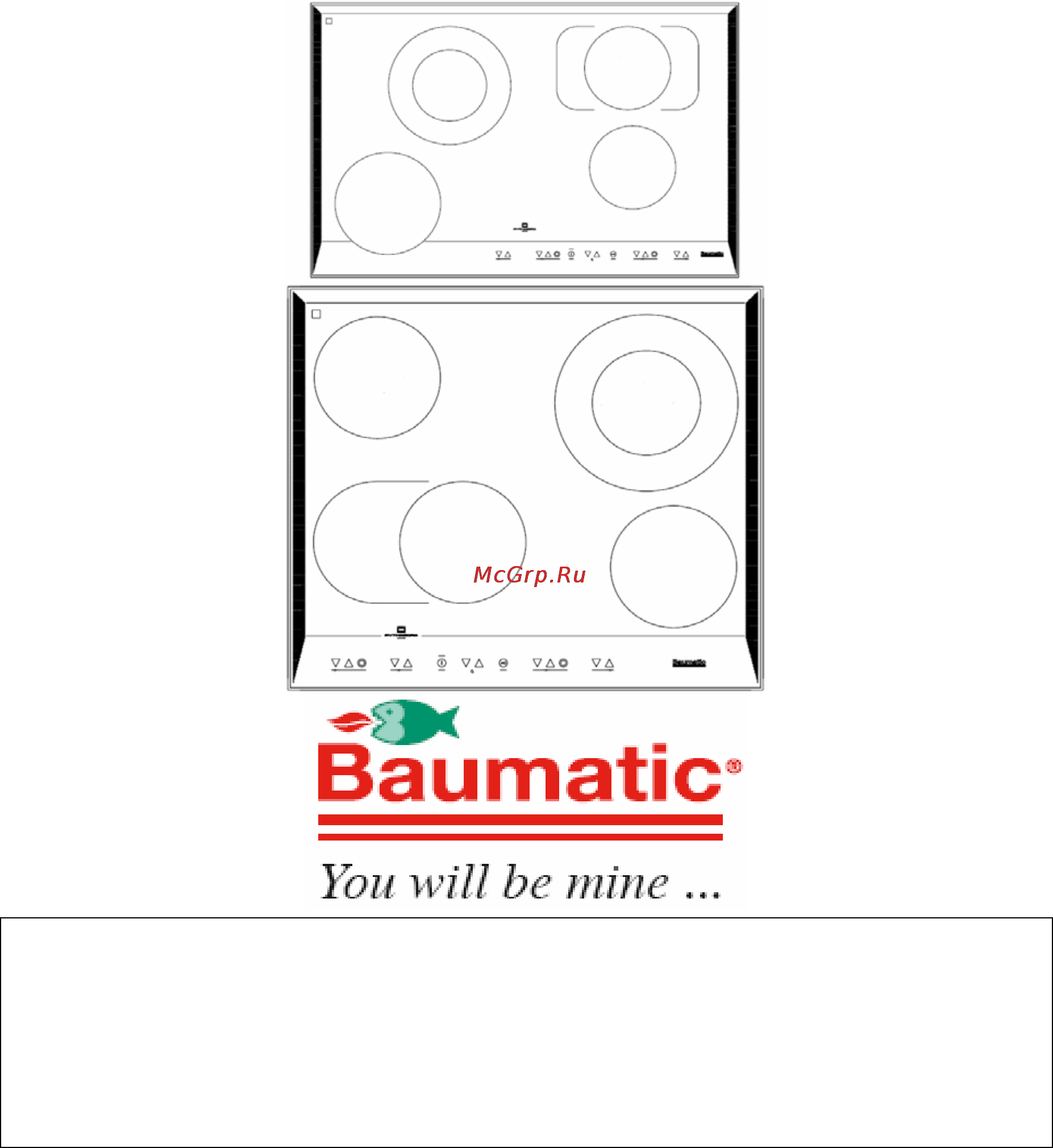 Baumatic PHC620SS Инструкция по эксплуатации онлайн