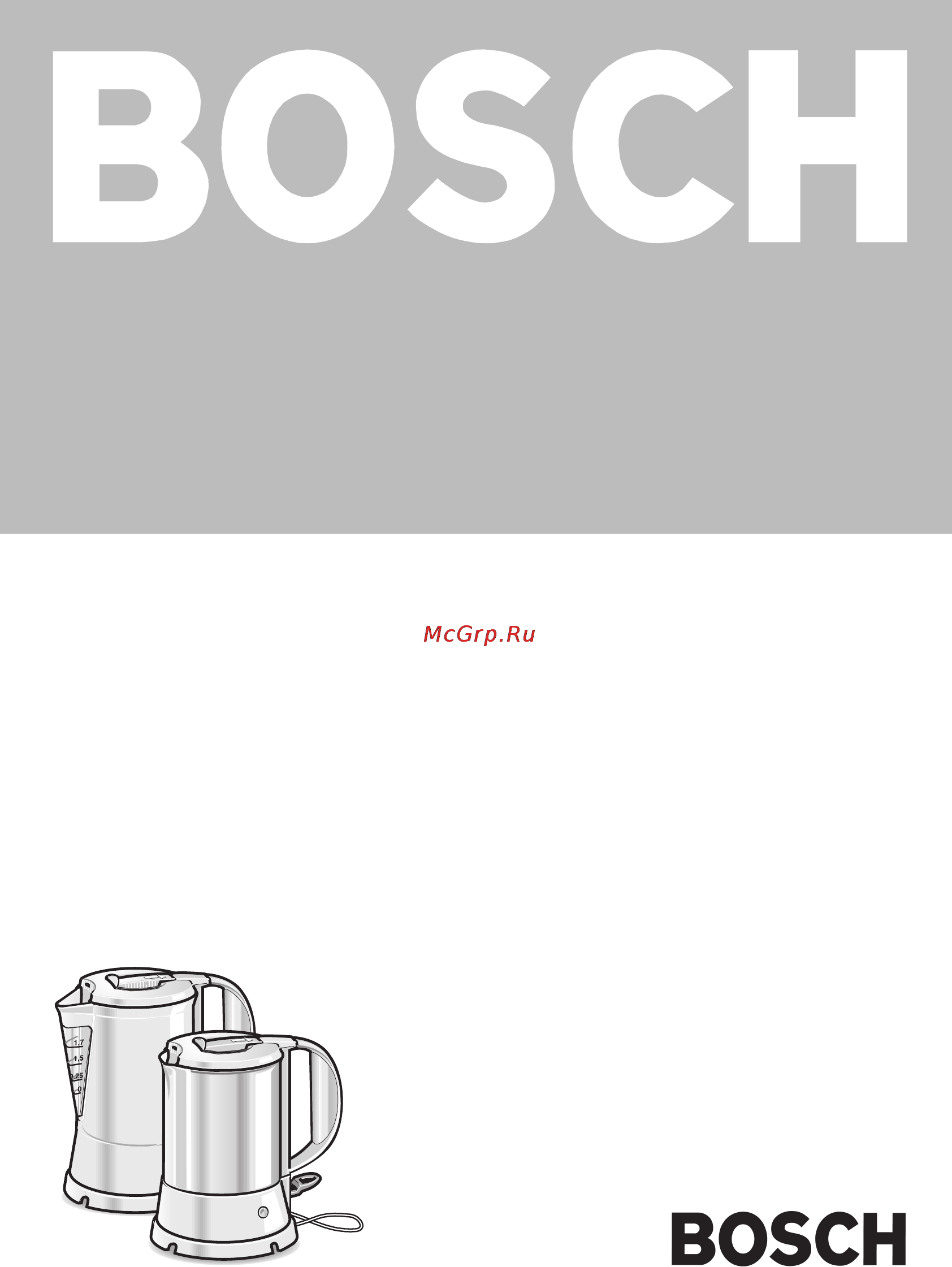 Bosch TWK-1102 Инструкция по эксплуатации онлайн