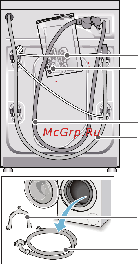 Bosch Serie 6 3D Washing  WLT24440OE [29/36] Указания по технике безопасности