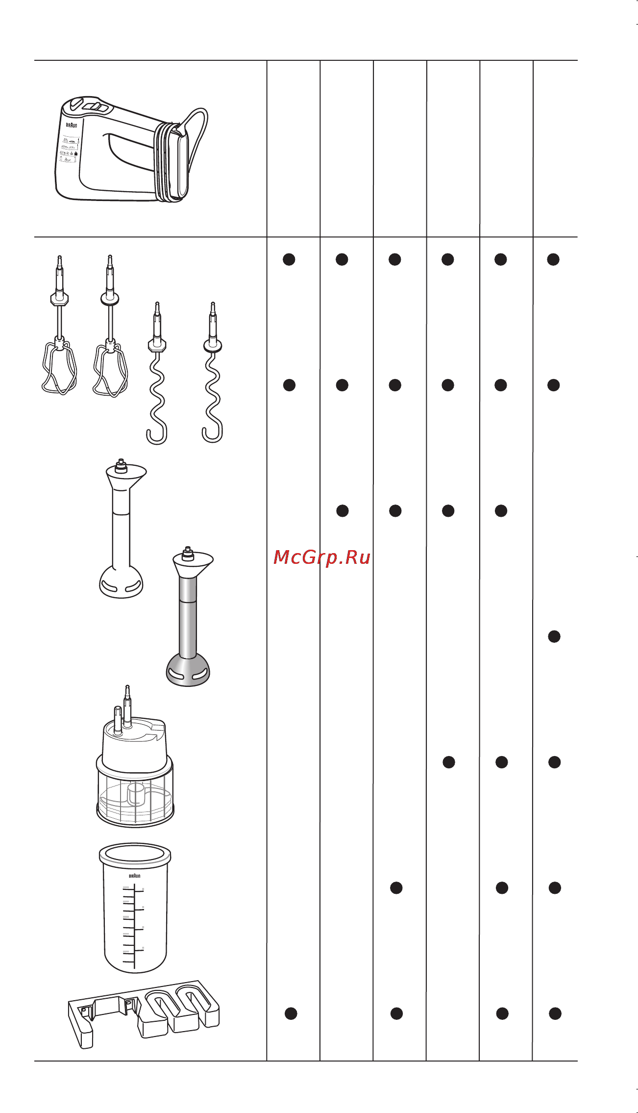 Braun M880 Инструкция по эксплуатации онлайн [3/9] 129203