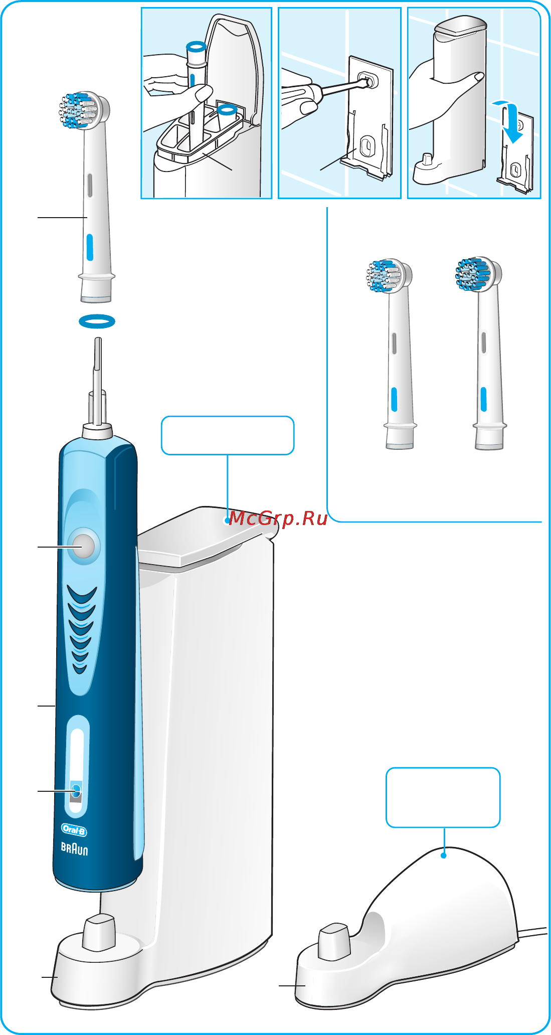 Braun D7850 Инструкция по эксплуатации онлайн [3/13] 129239