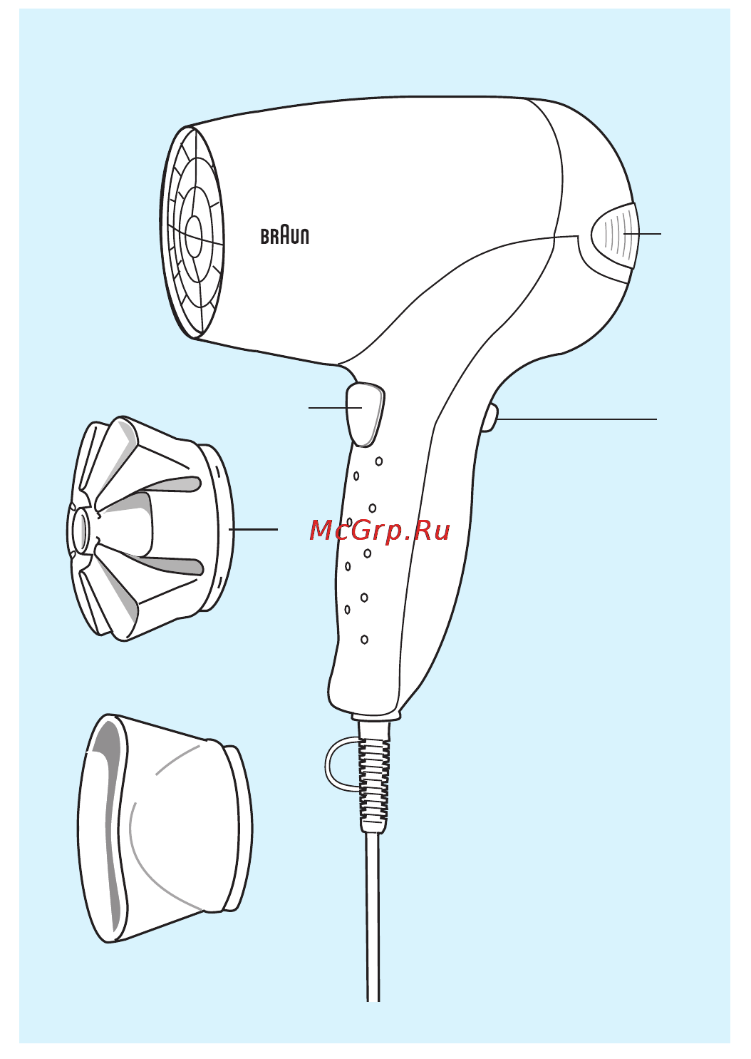 Braun B1200 SVB1 Инструкция по эксплуатации онлайн [3/6] 129246
