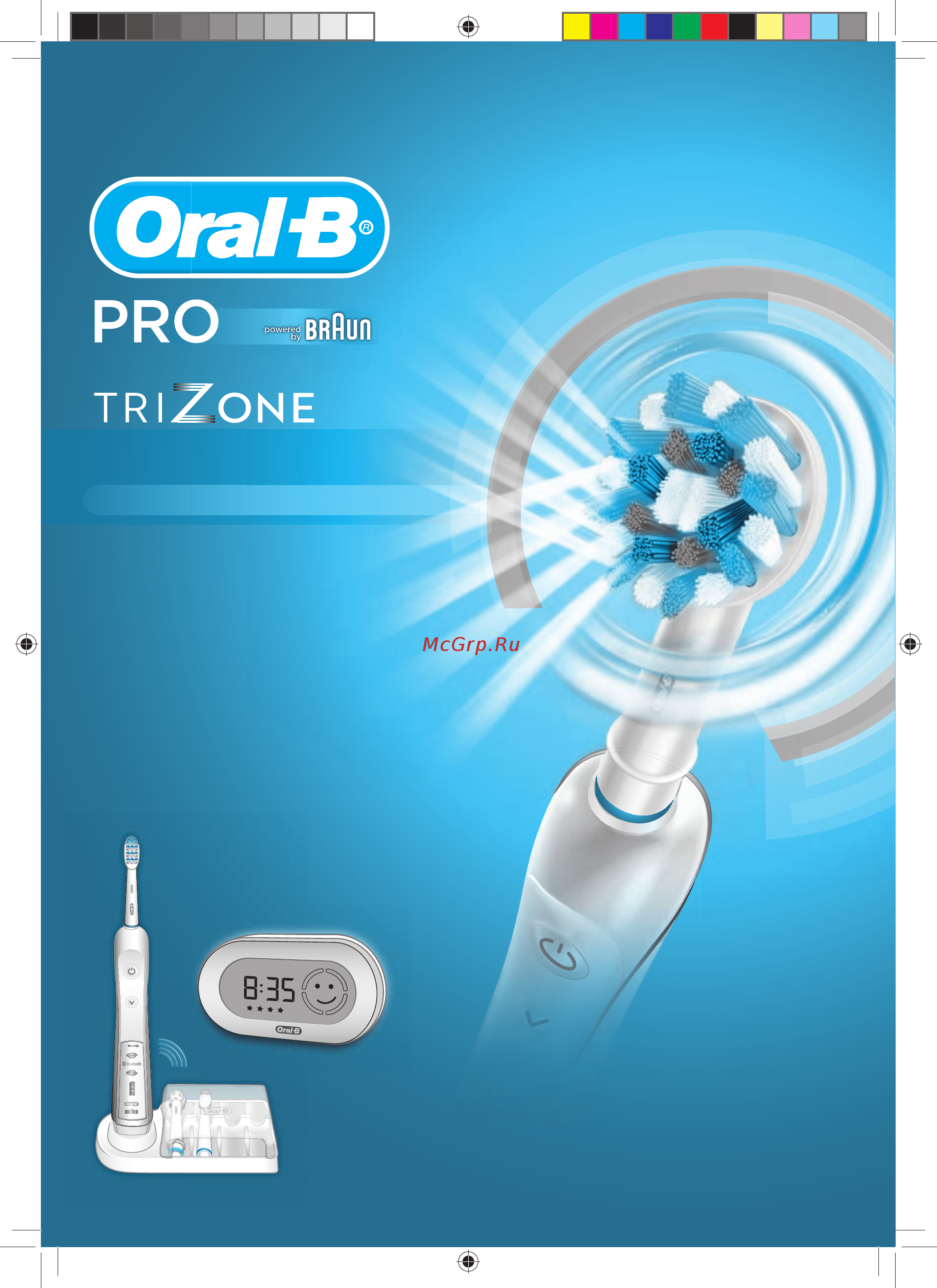 Braun Oral-B Triumph CrossAction 7000/D36.555.6X Black Инструкция по эксплуатации онлайн