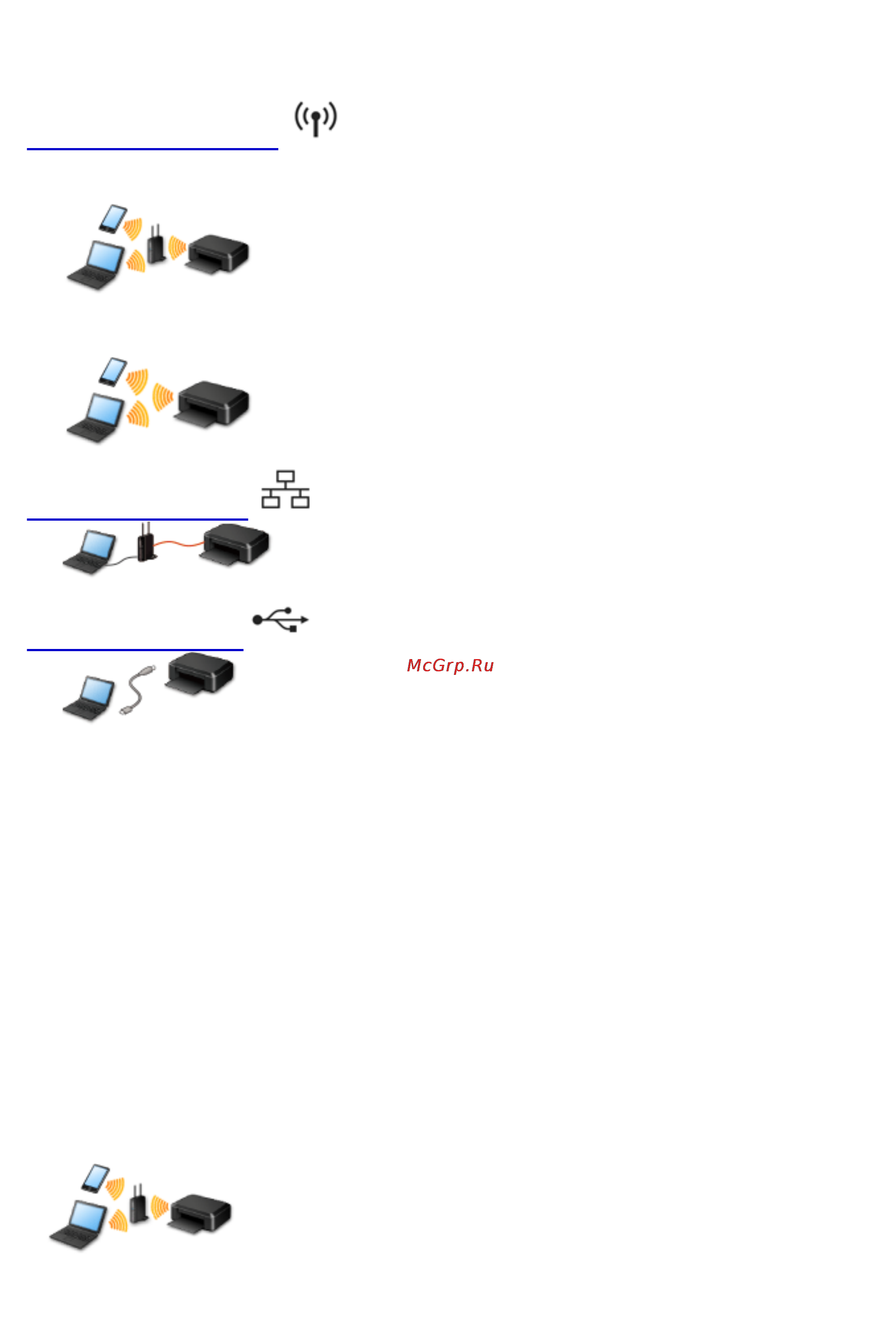 Canon MAXIFY MB2340 [35/1221] Доступные способы подключения устройства