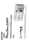 Canon A400 sil Инструкция по эксплуатации