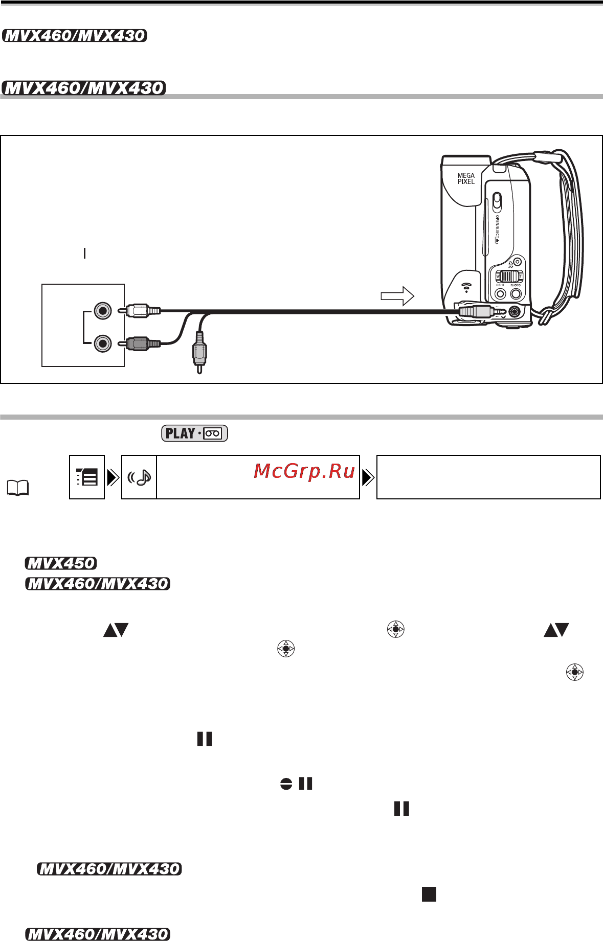 Canon MV-X450 [94/129] Наложение звука