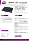 Cooler Master NotePal I300 Black (R9-NBC-300L-GP) Инструкция по эксплуатации