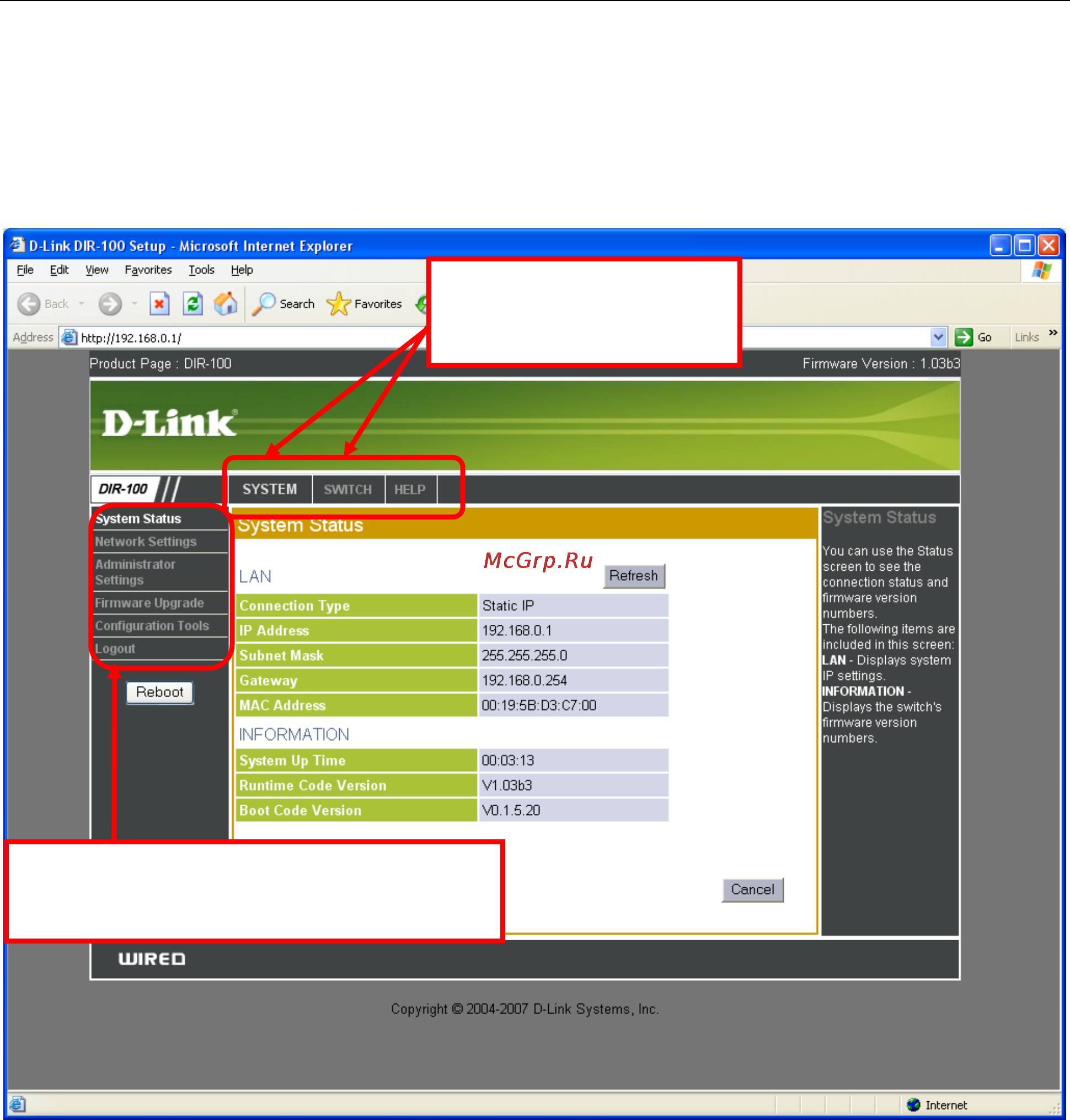 D-Link DIR-100RU [16/27] Web менеджер
