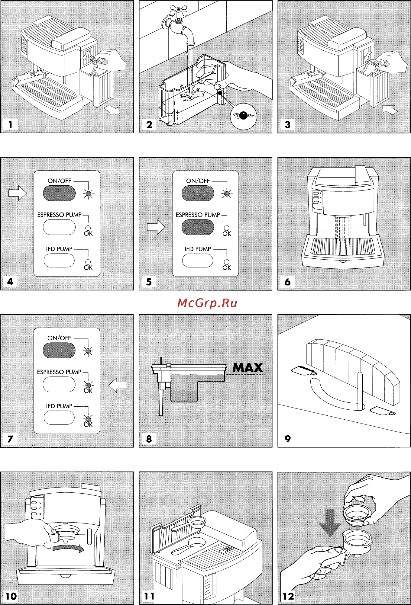 Delonghi EC 650 Инструкция по эксплуатации онлайн [3/12] 129906