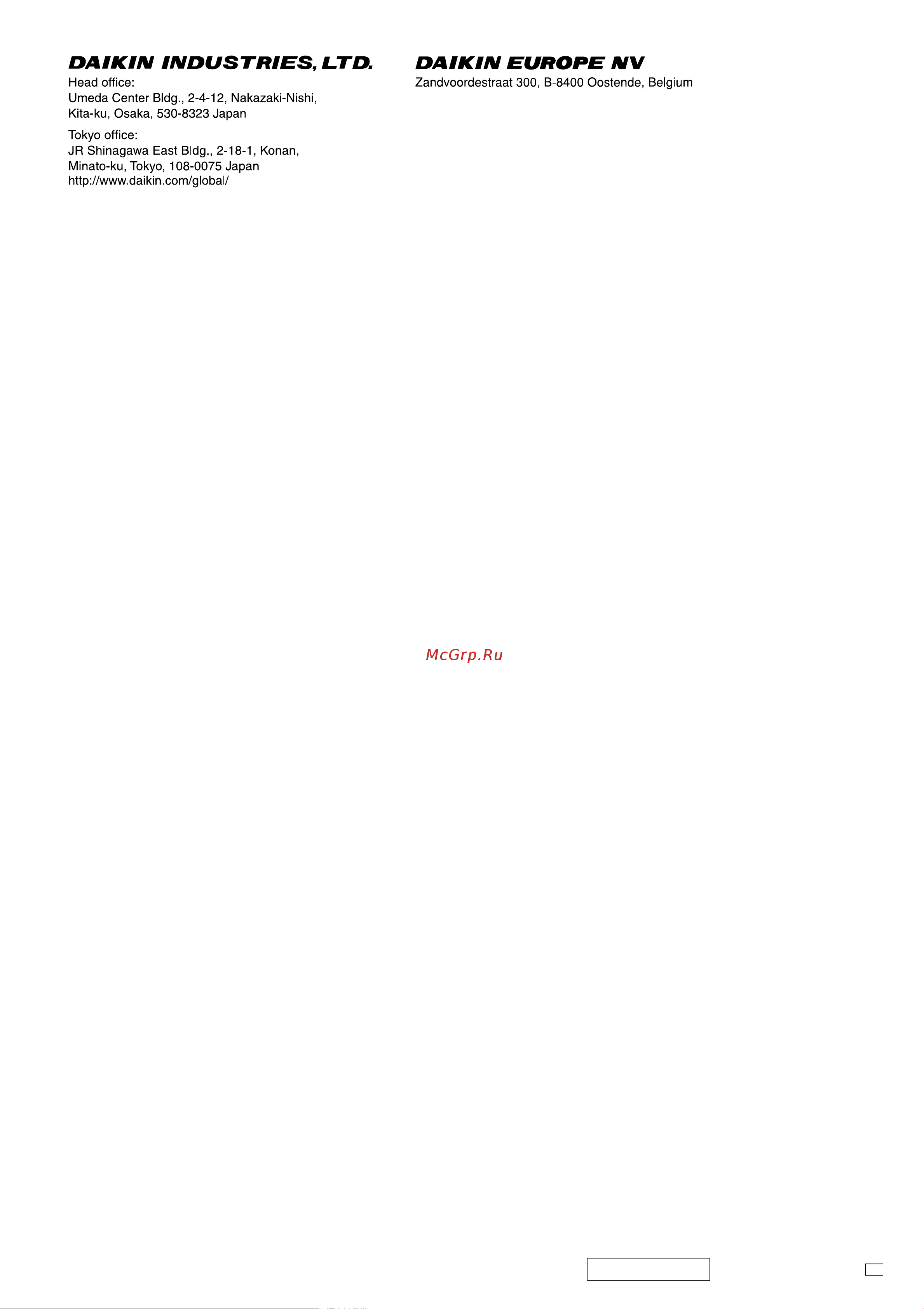 Daikin FTXS25D3VML [14/14] P170836 4b m05b103a