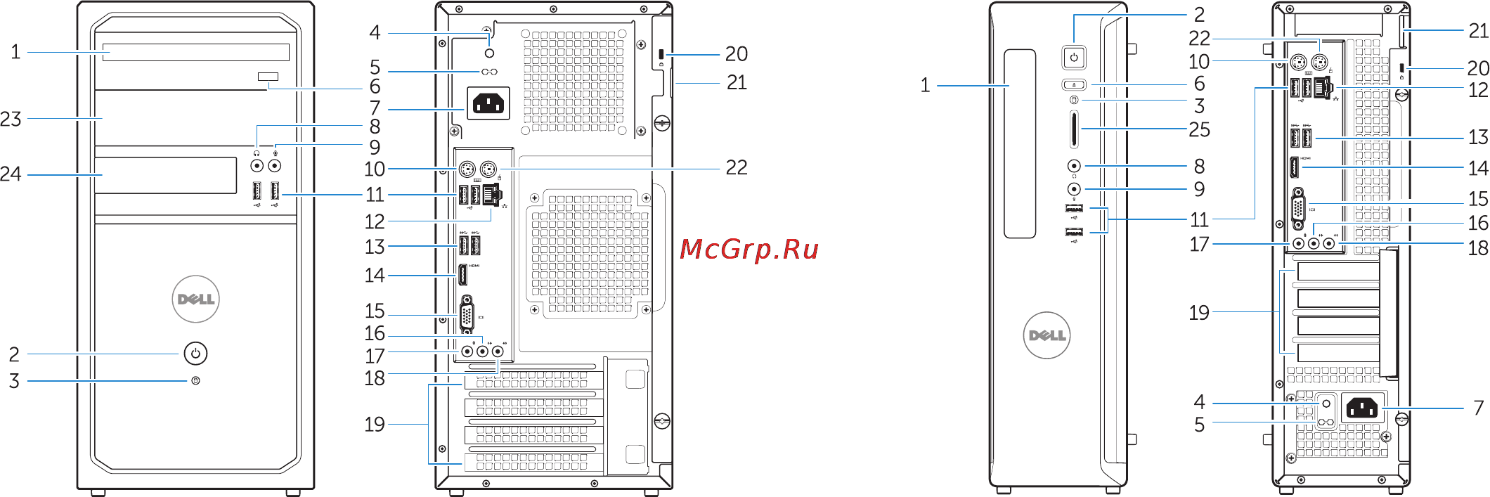Dell Vostro 3900-7665 [2/2] Features
