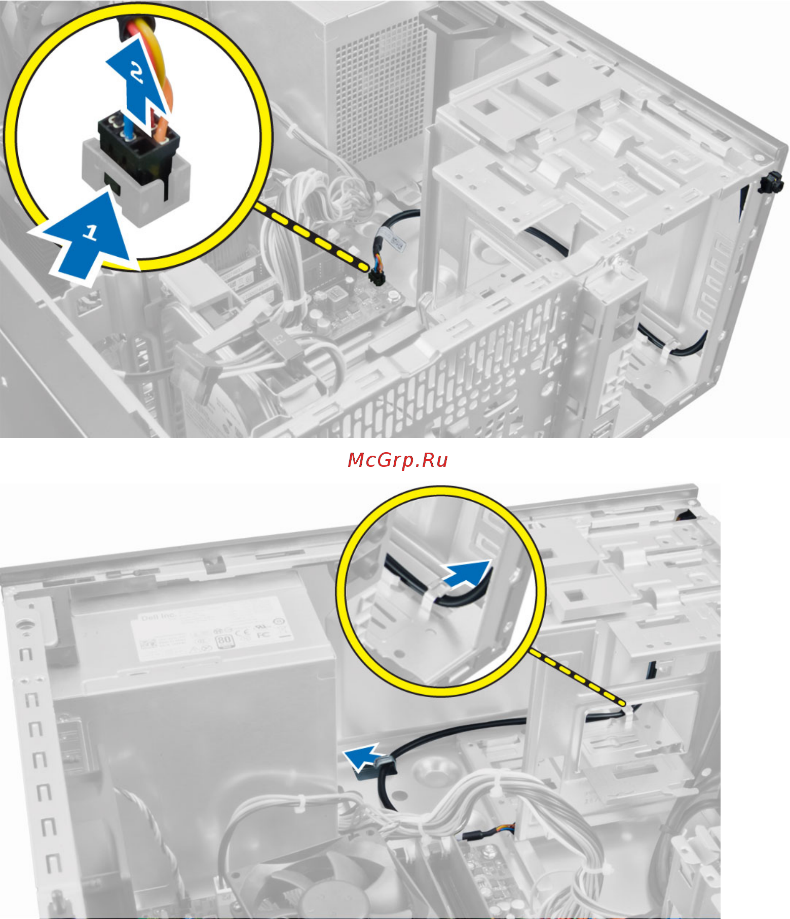 Dell Optiplex MT 3020-1871 Инструкция по эксплуатации онлайн [25/65] 130067