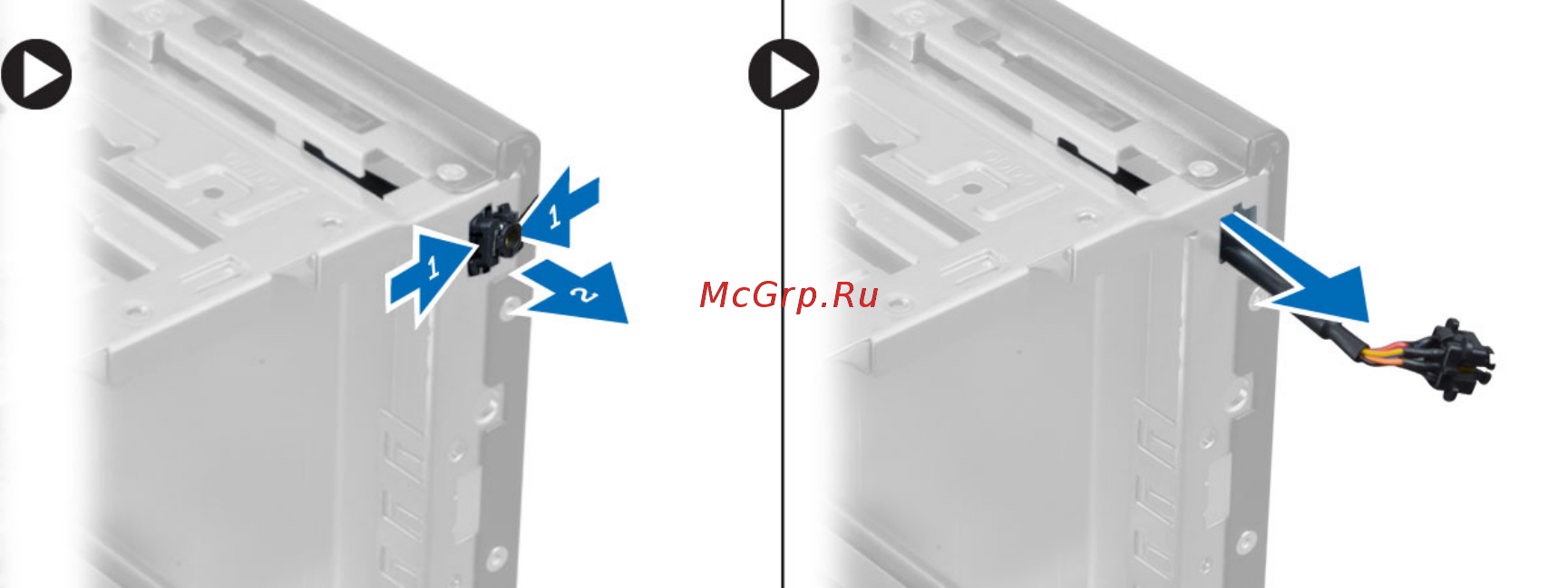 Dell Optiplex MT 3020-1871 [26/65] Установка переключателя питания