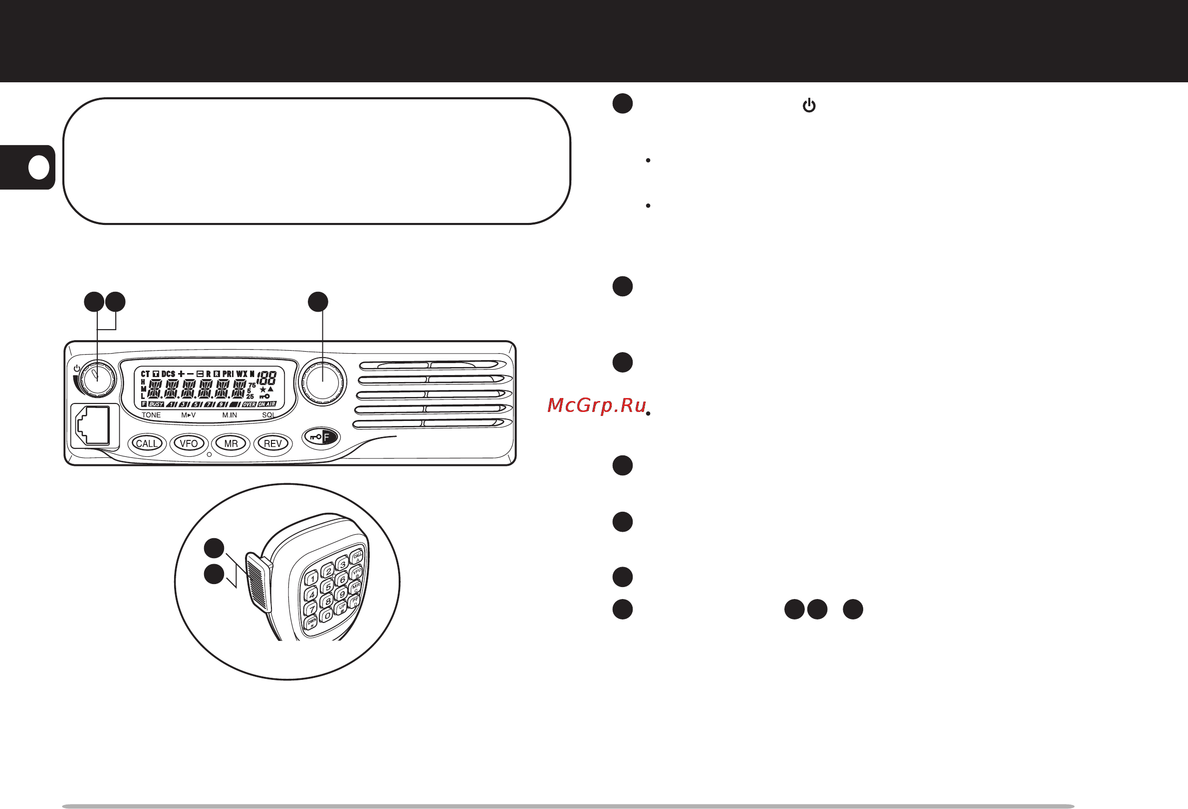 Ajetrays AR-440 [13/69] Your first qso ваше первое включение