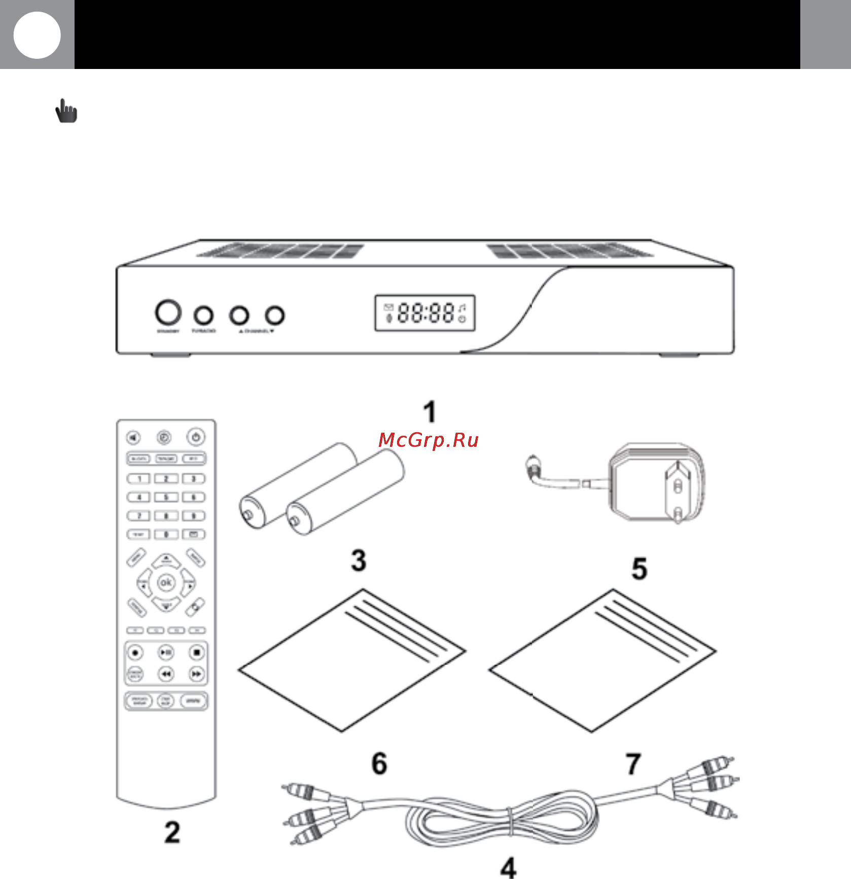 Триколор Сибирь GS8302HDMI Инструкция по эксплуатации онлайн [6/40] 130108