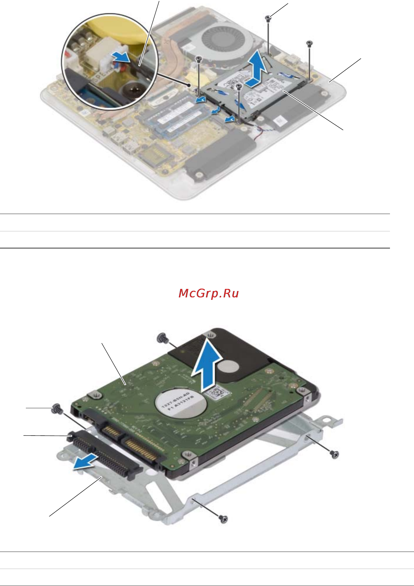 Dell Inspiron One 2350 (2350-7207) [24/77] Извлечение жесткого диска