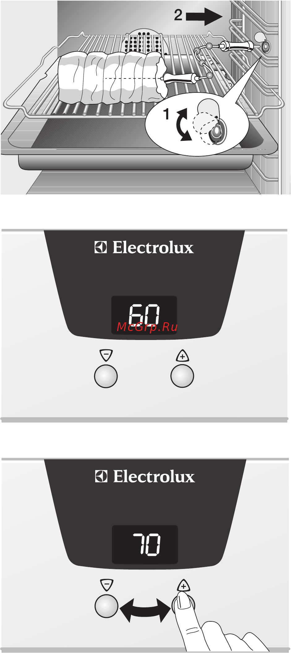 Electrolux EOB6640 K [15/44] Термощуп для мяса