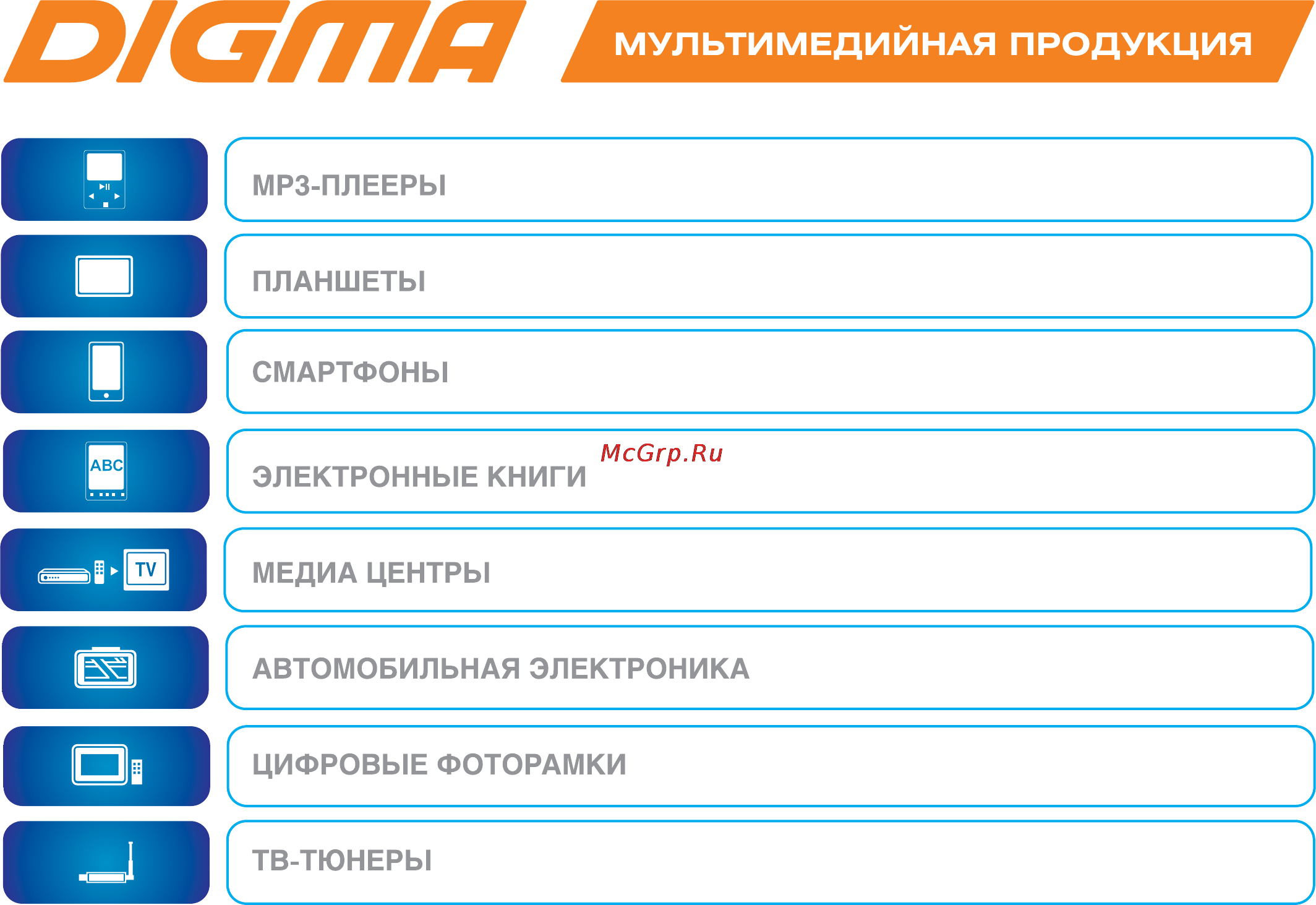 Digma PF-790 Metallic Инструкция по эксплуатации онлайн [19/20] 130413