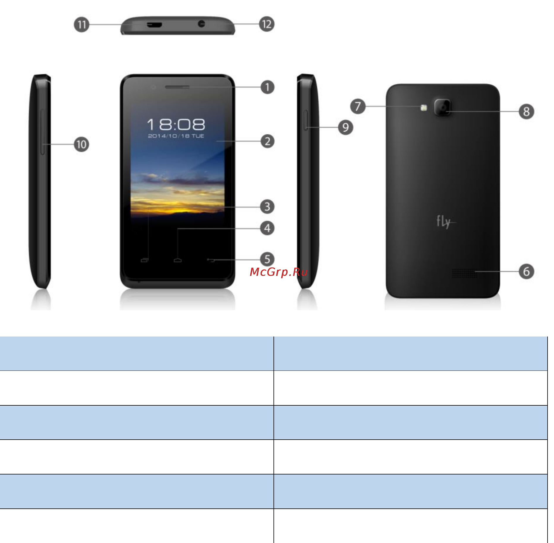 Fly IQ436i Era Nano 9 Black [10/39] Конструкция телефона
