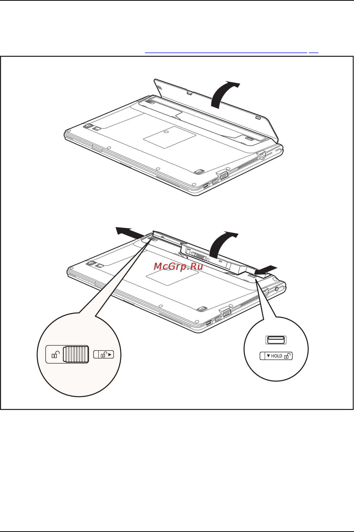 Fujitsu LIFEBOOK S904 (S9040M0011RU) [42/101] Снятие аккумулятора