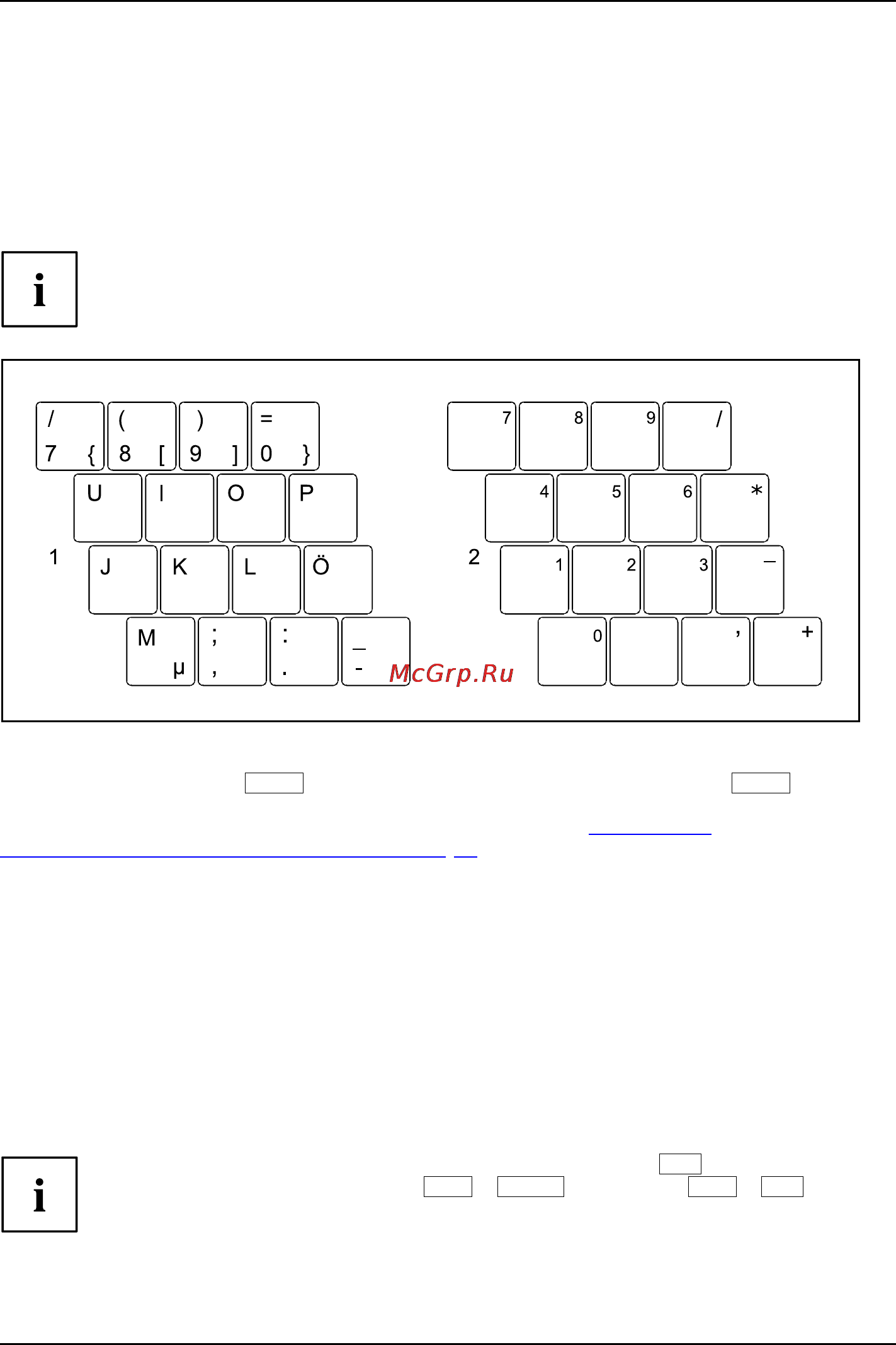 Fujitsu LIFEBOOK S904 (S9040M0010RU) [31/101] Виртуальный блок цифровых клавиш