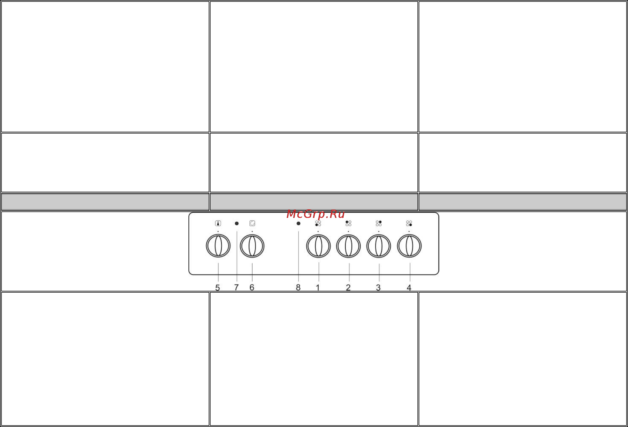 Gorenje EC51102AW [4/24] Панель управления control elements of the range басқару панелі