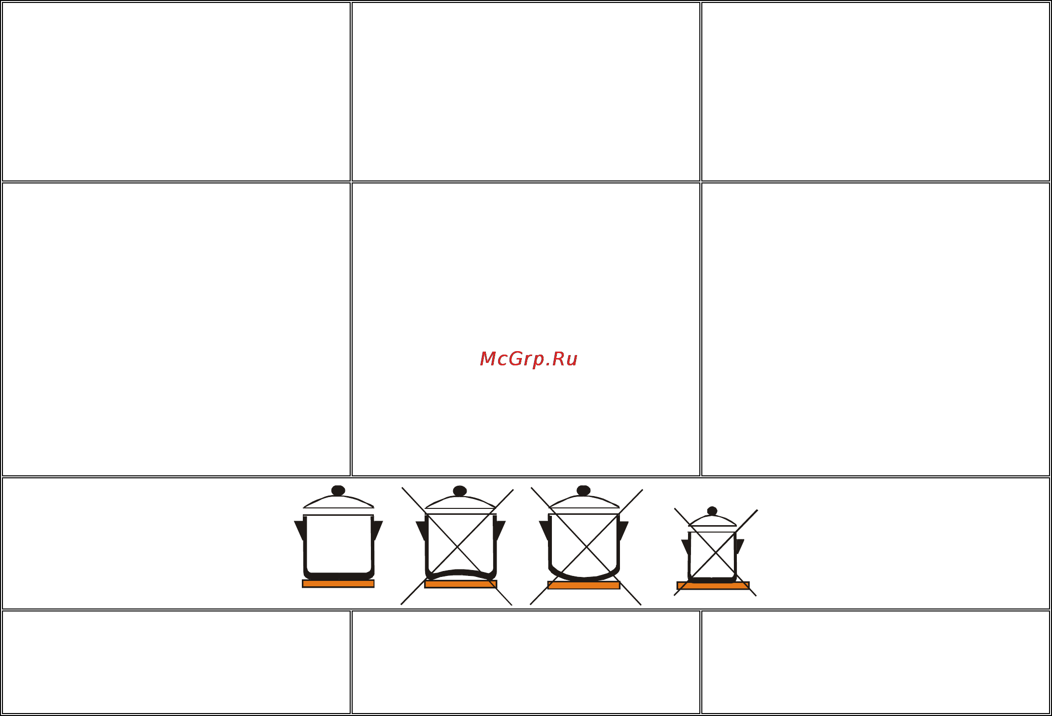 Gorenje EC51102AW [6/24] Basic rules for using of glass ceramic hobs