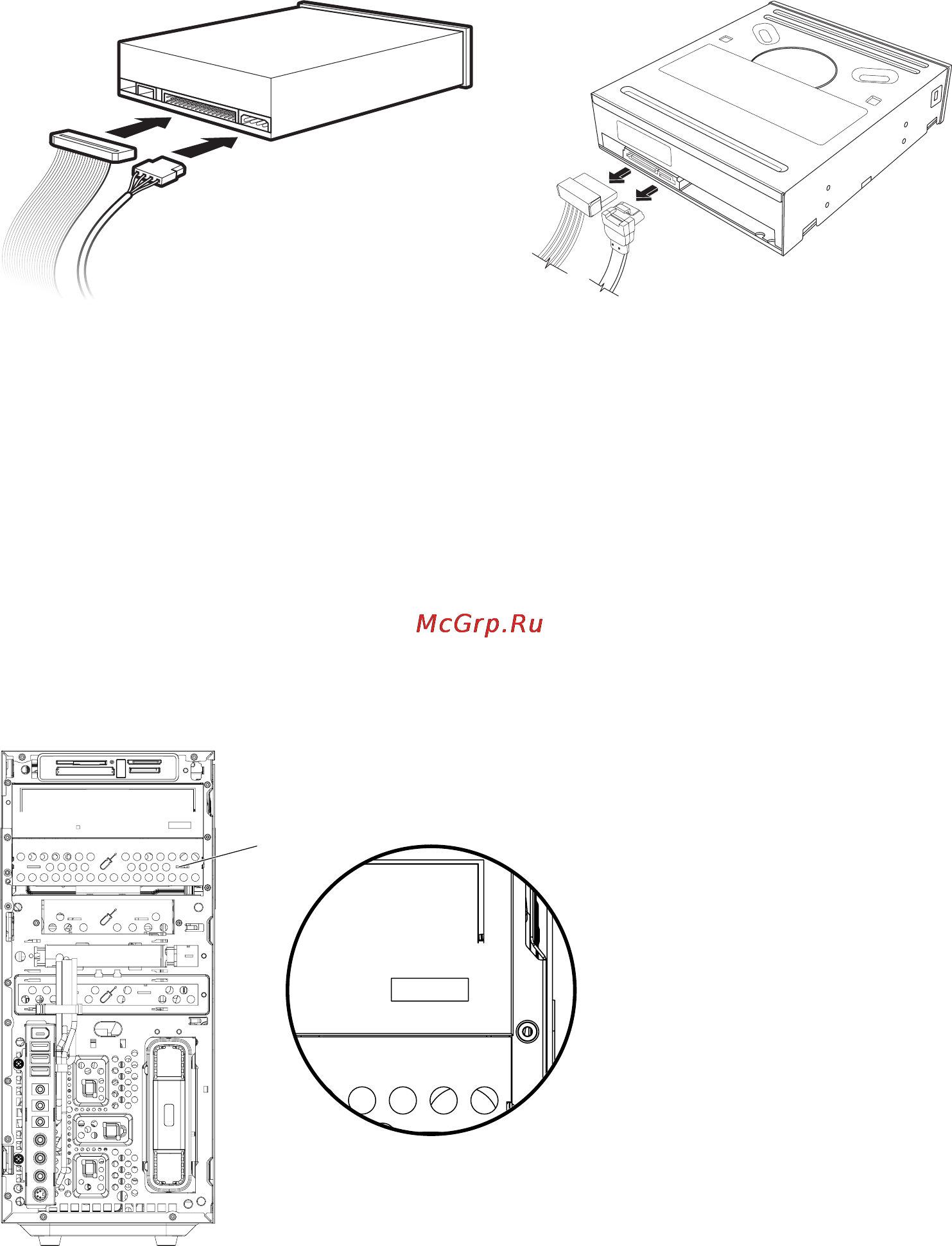 HP Pavilion m9160ru [13/162] Добавление или замена оптического привода