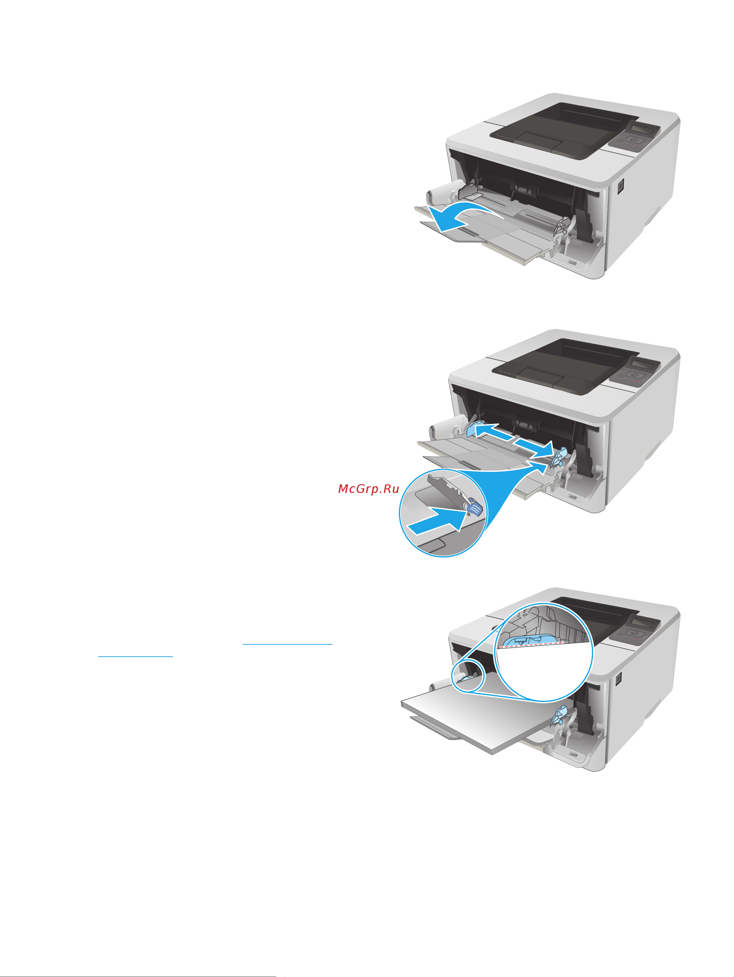 HP LaserJet Pro M402dn C5F94A [25/126] Ruww загрузка в лоток 1 15