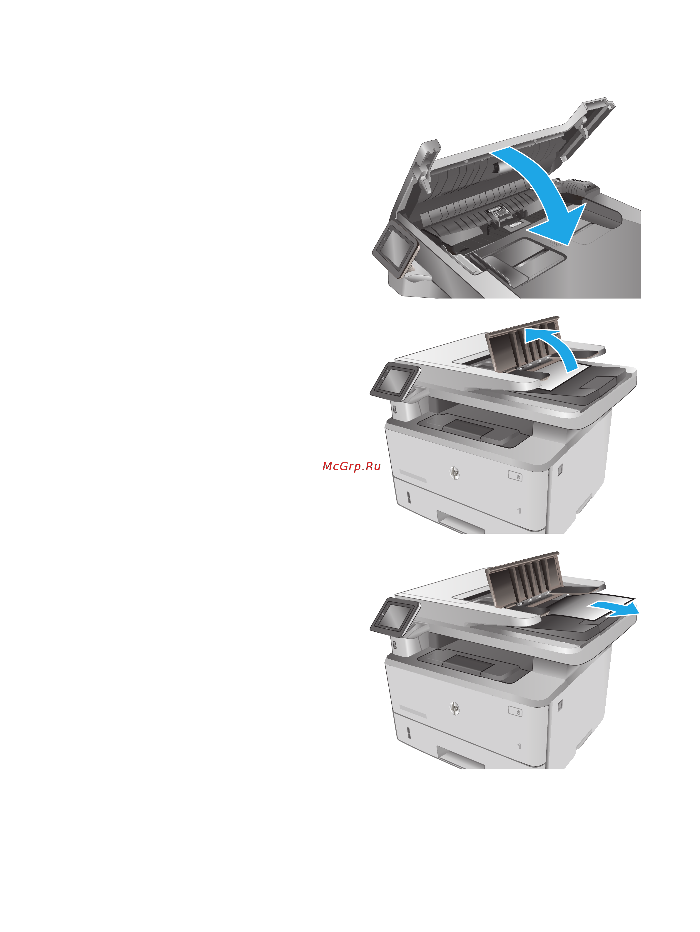 HP LaserJet Pro M426fdn (F6W17A) [146/194] Глава 9 решение проблем ruww