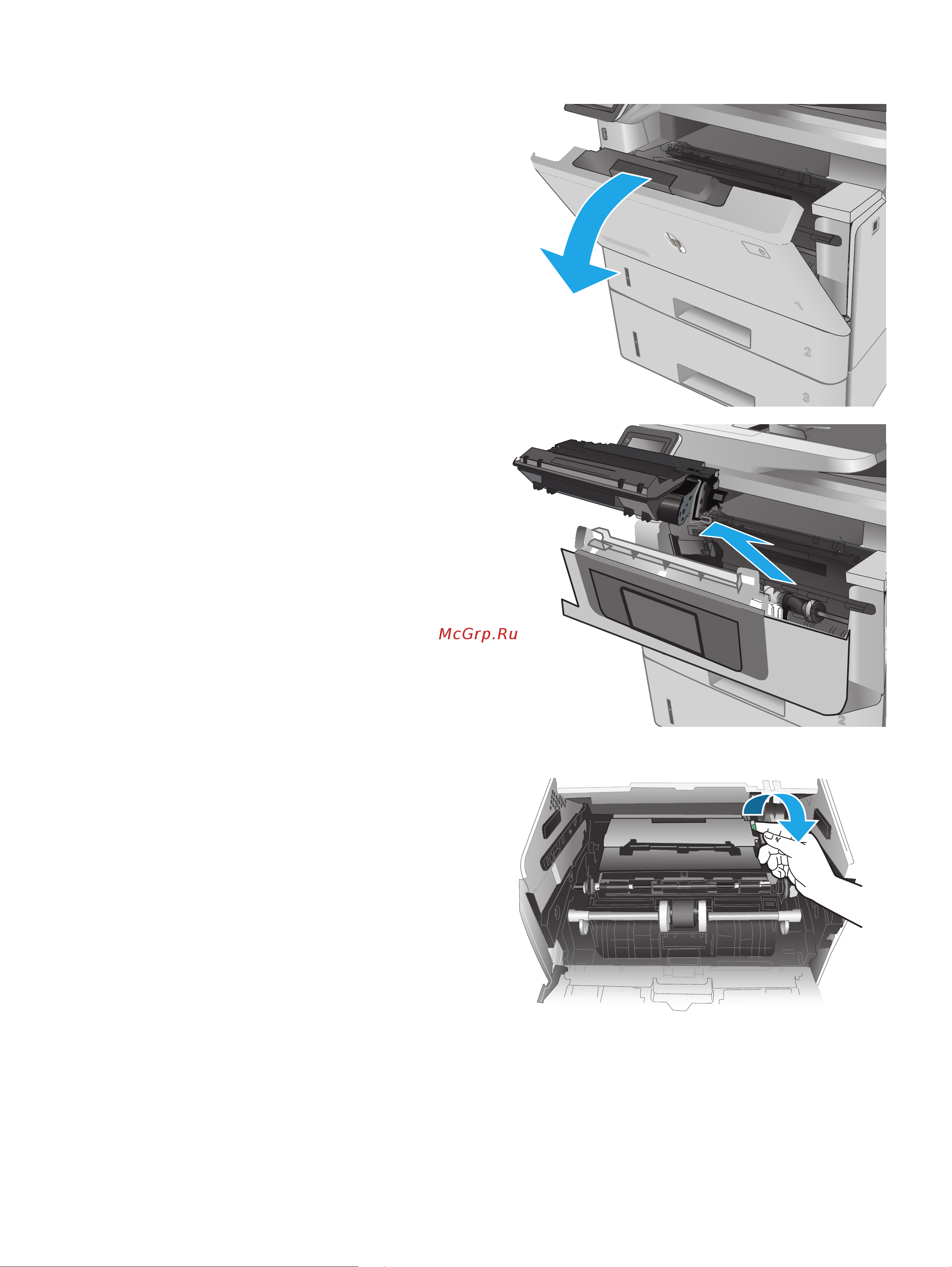 HP LaserJet Pro M426fdn (F6W17A) [155/194] Ruww устранение замятий бумаги 143