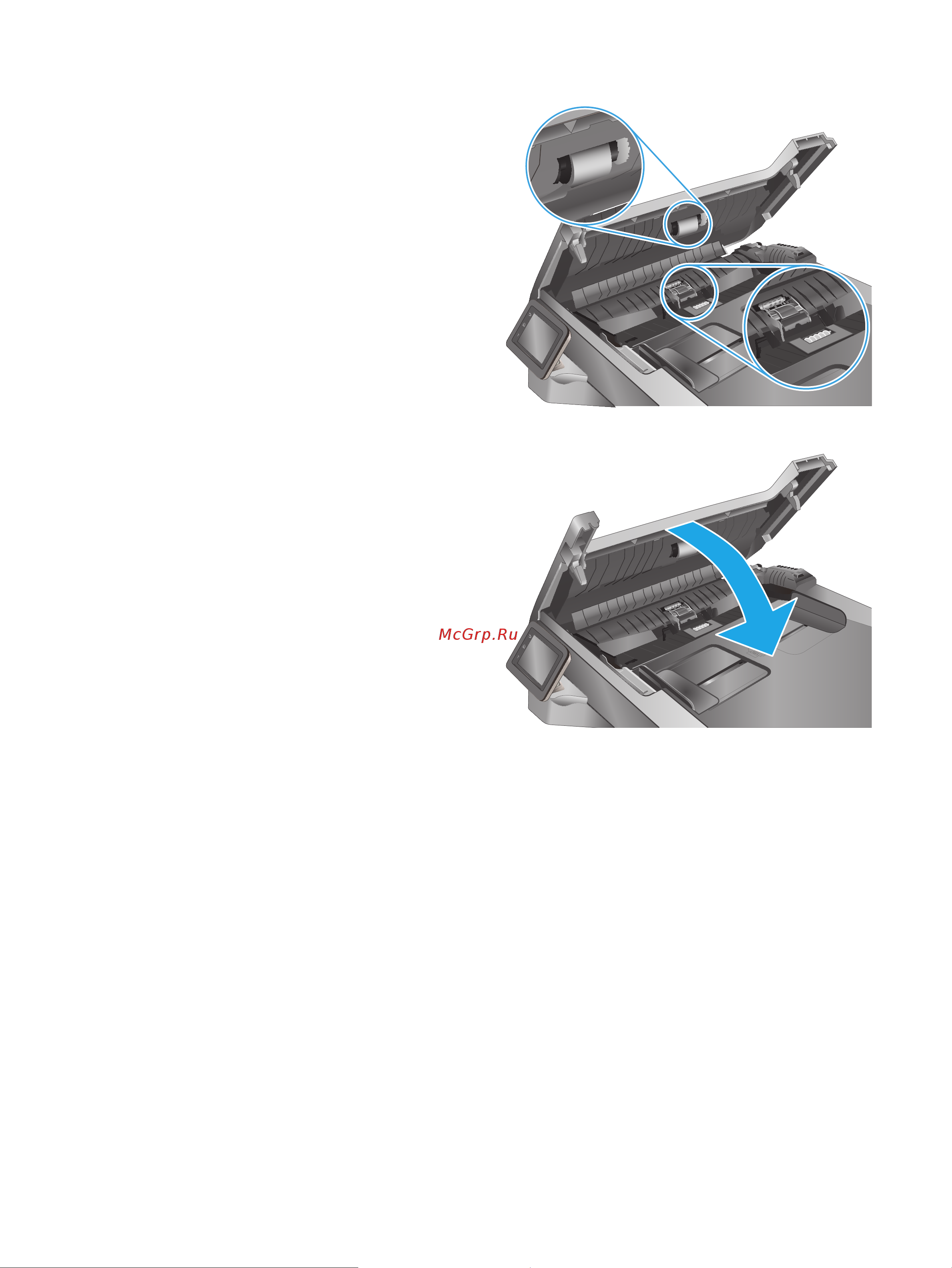 HP LaserJet Pro M426fdn (F6W17A) [178/194] Отправка задания на другой факсимильный аппарат