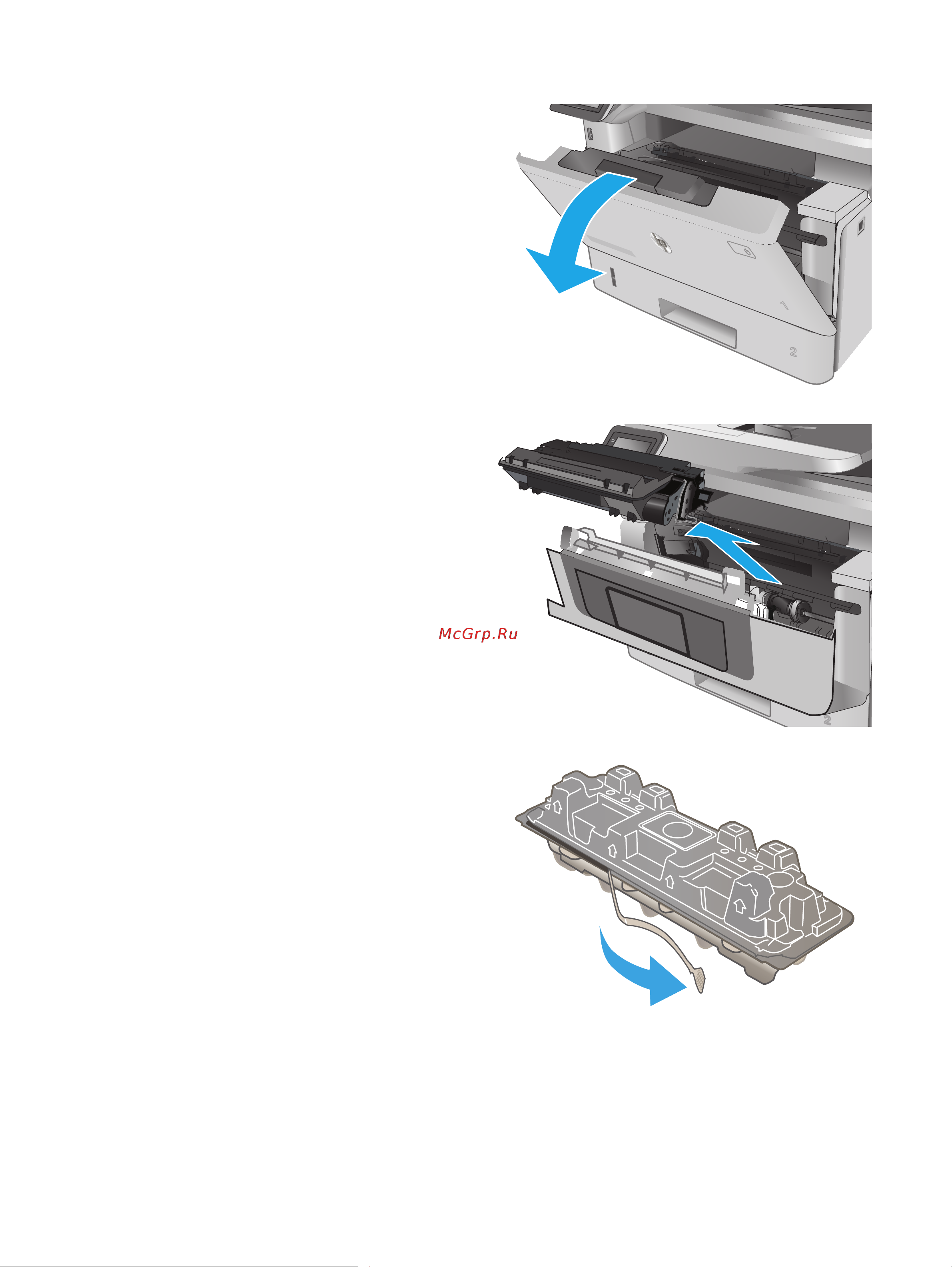 HP LaserJet Pro MFP M426fdn [44/194] Глава 3 расходные материалы дополнительные принадлежности и запасные части ruww