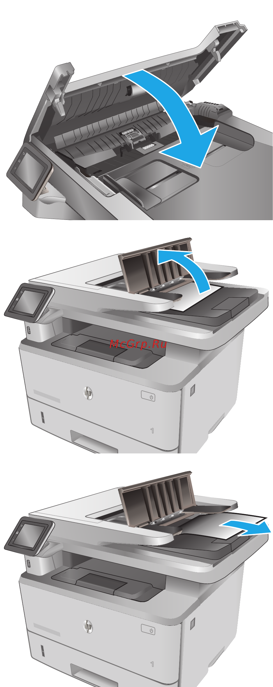 HP LaserJet Pro MFP M426fdw [146/194] Глава 9 решение проблем ruww