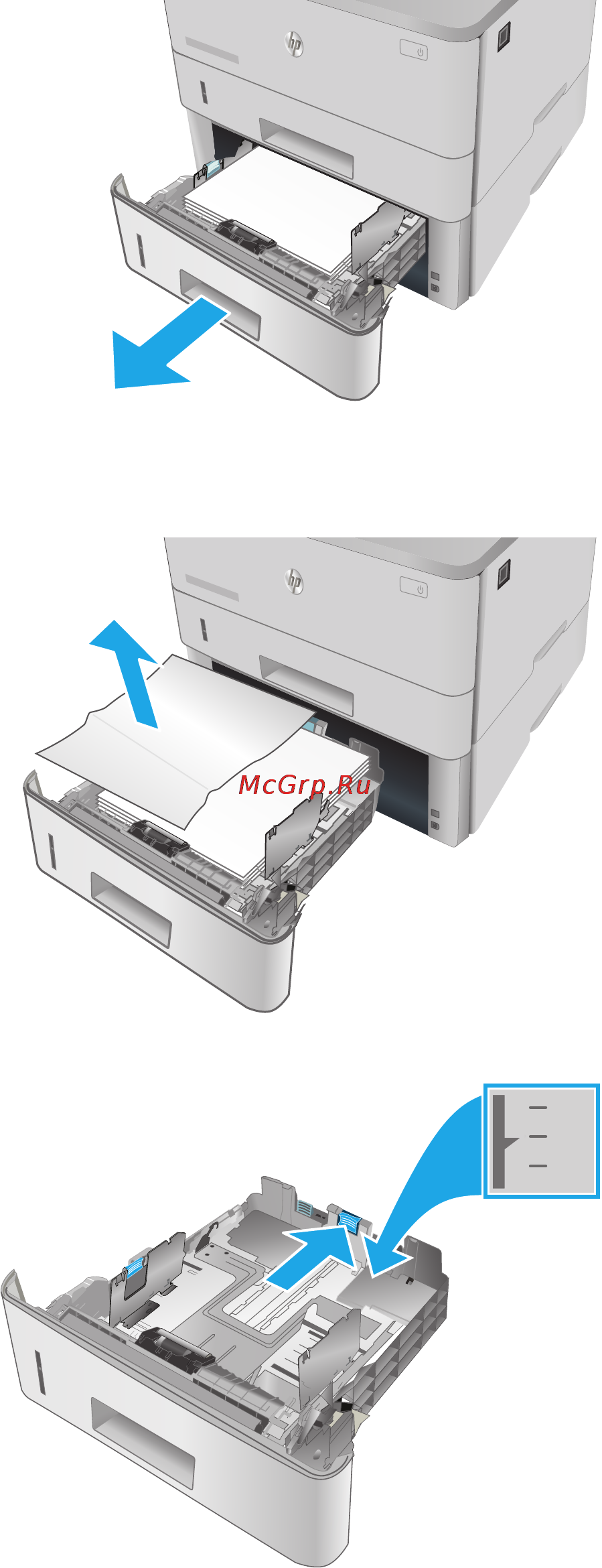 HP LaserJet Pro MFP M426fdw [153/194] Ruww устранение замятий бумаги 141