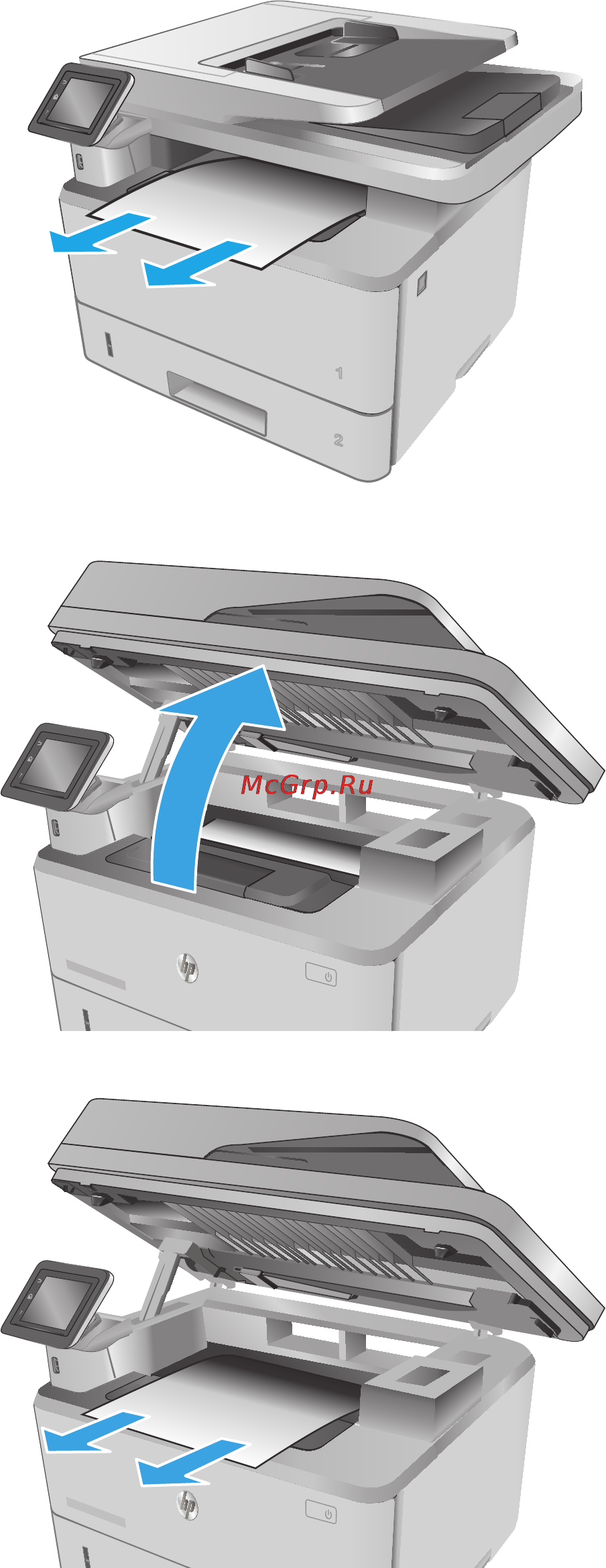 HP LaserJet Pro MFP M426fdw [160/194] Глава 9 решение проблем ruww