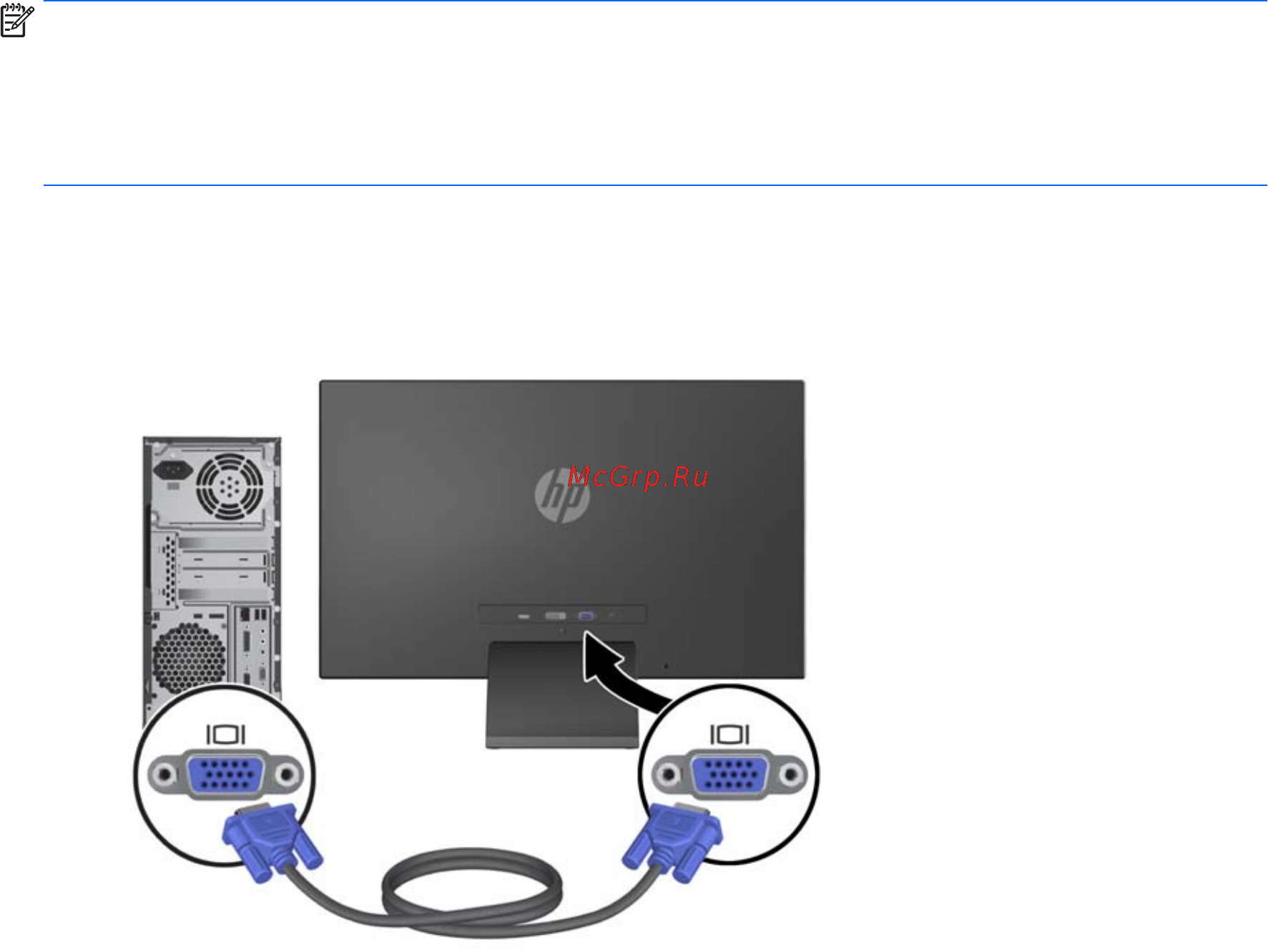 HP 27vx M6V69AA [16/37] Подключение кабелей