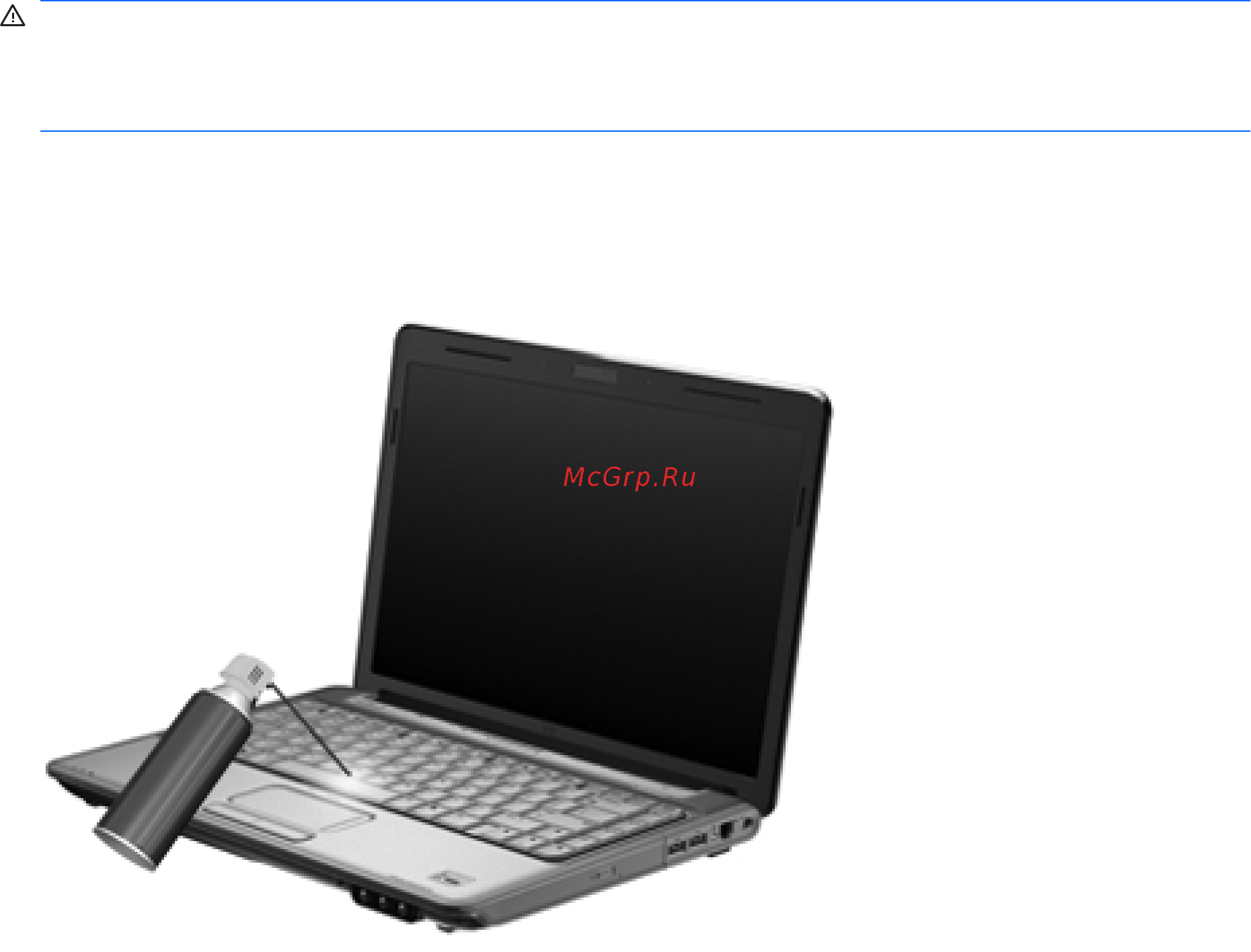 HP Pavilion dv6-3125er XW135EA [100/205] Очистка сенсорной панели и клавиатуры