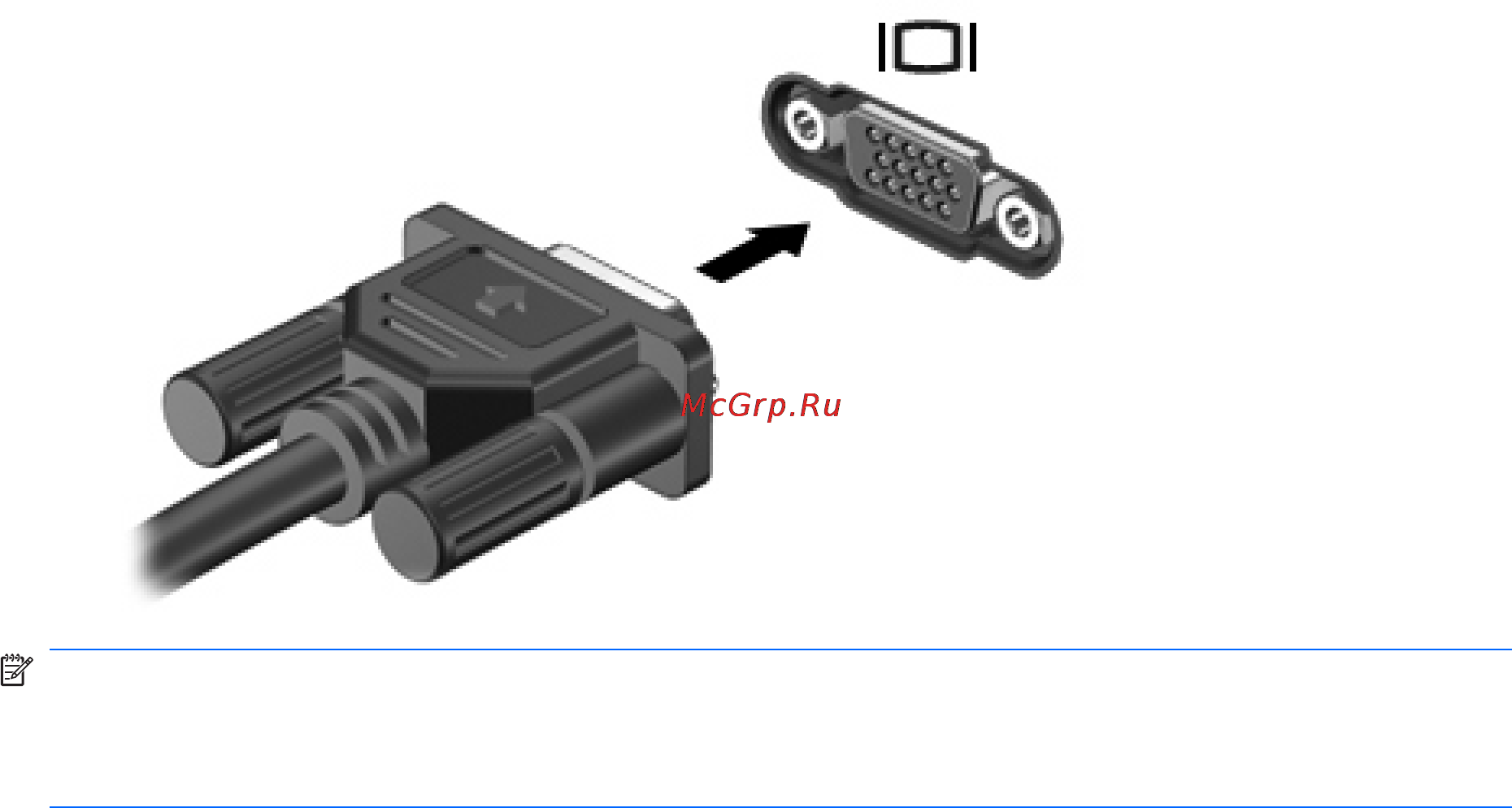HP Pavilion dv6-2135er [181/328] Подключение внешнего монитора или проектора