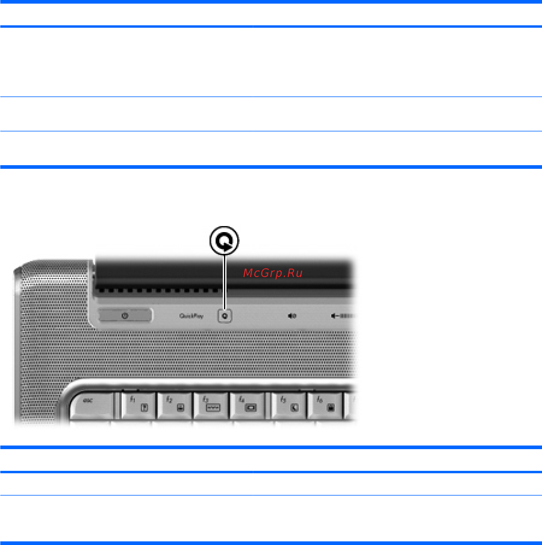 HP dv7-1210ER [19/27] Кнопка мультимедиа