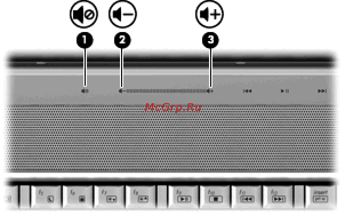 HP Pavilion dv7-1090er [162/320] Регулировка громкости